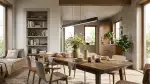 Moderne Pendelleuchten als Design-Statement über dem Esstisch