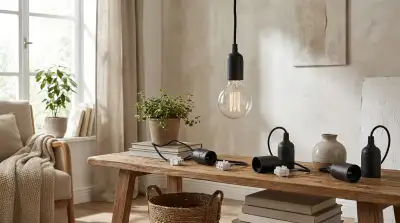 DIY Lampe aus Beton