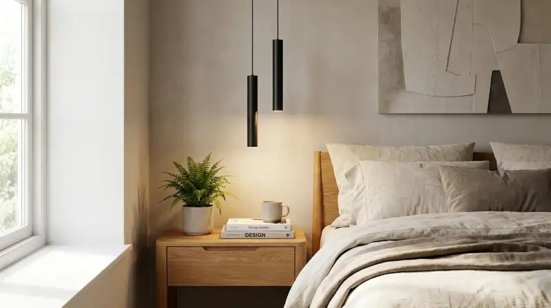 Pendelleuchten im Wohnzimmer