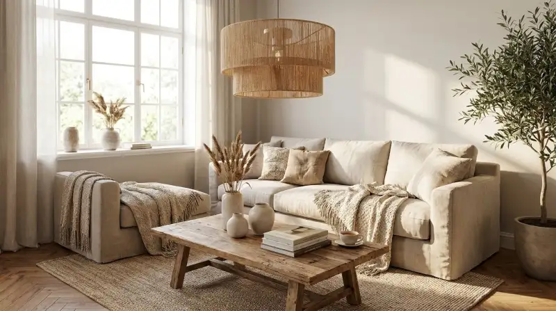 Lampen aus Naturmaterialien
